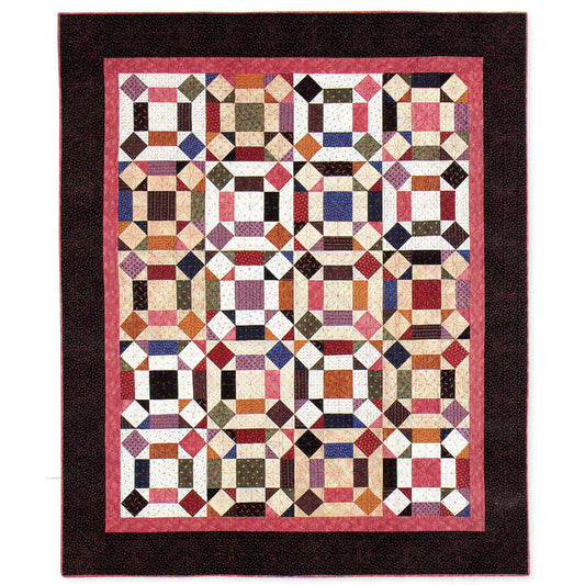 Broken Wheel Quilt Pattern CMQ-135 - Paper Pattern