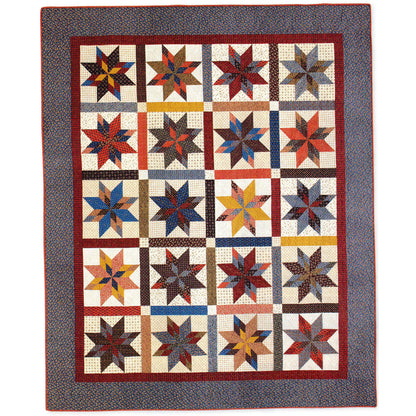 Blaze of Stars Quilt Pattern CMQ-136 - Paper Pattern