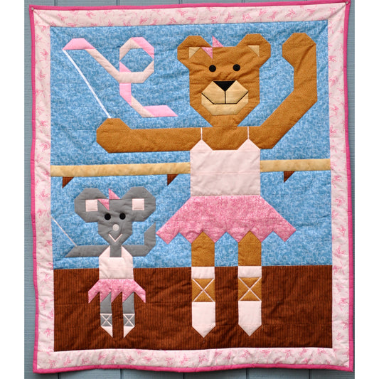 Ballerinas Quilt Pattern CQ-021 - Paper Pattern