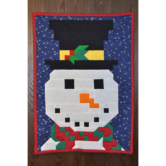 Snowman Quilt CQ-027e - Downloadable Pattern