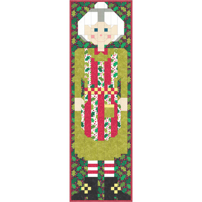 Granny Christmas Quilt CQ-050e - Downloadable Pattern