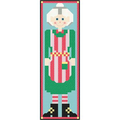 Granny Christmas Quilt CQ-050e - Downloadable Pattern