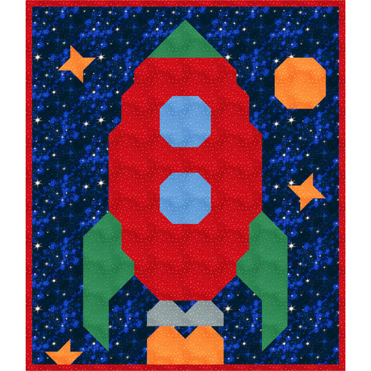 Rocket Quilt CQ-062e - Downloadable Pattern