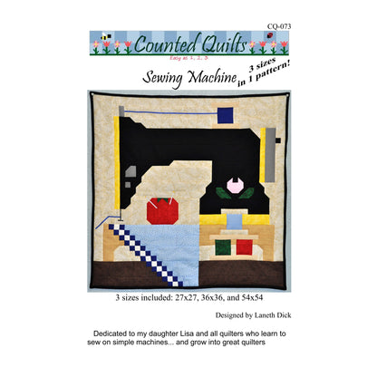 Sewing Machine Quilt CQ-073e - Downloadable Pattern