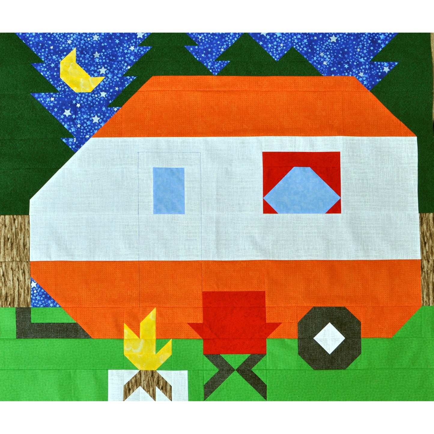 Happy Camper Quilt Pattern CQ-134 - Paper Pattern