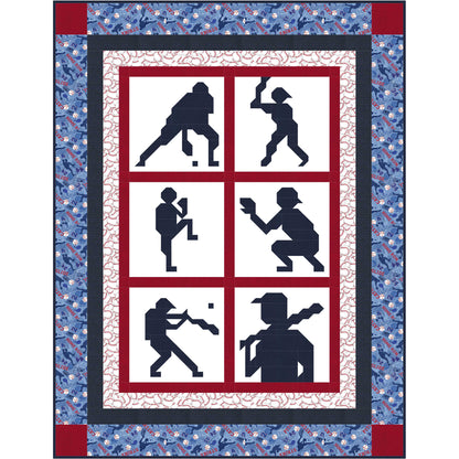 Grand Slam Quilt CQ-167e - Downloadable Pattern