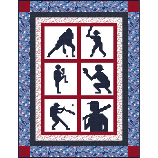 Grand Slam Quilt Pattern CQ-167 - Paper Pattern