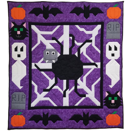 Halloween Quilt CQ-189e - Downloadable Pattern