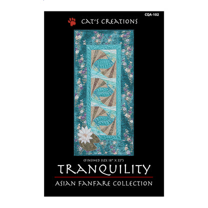 Tranquility Quilt Pattern CQA-102 - Paper Pattern