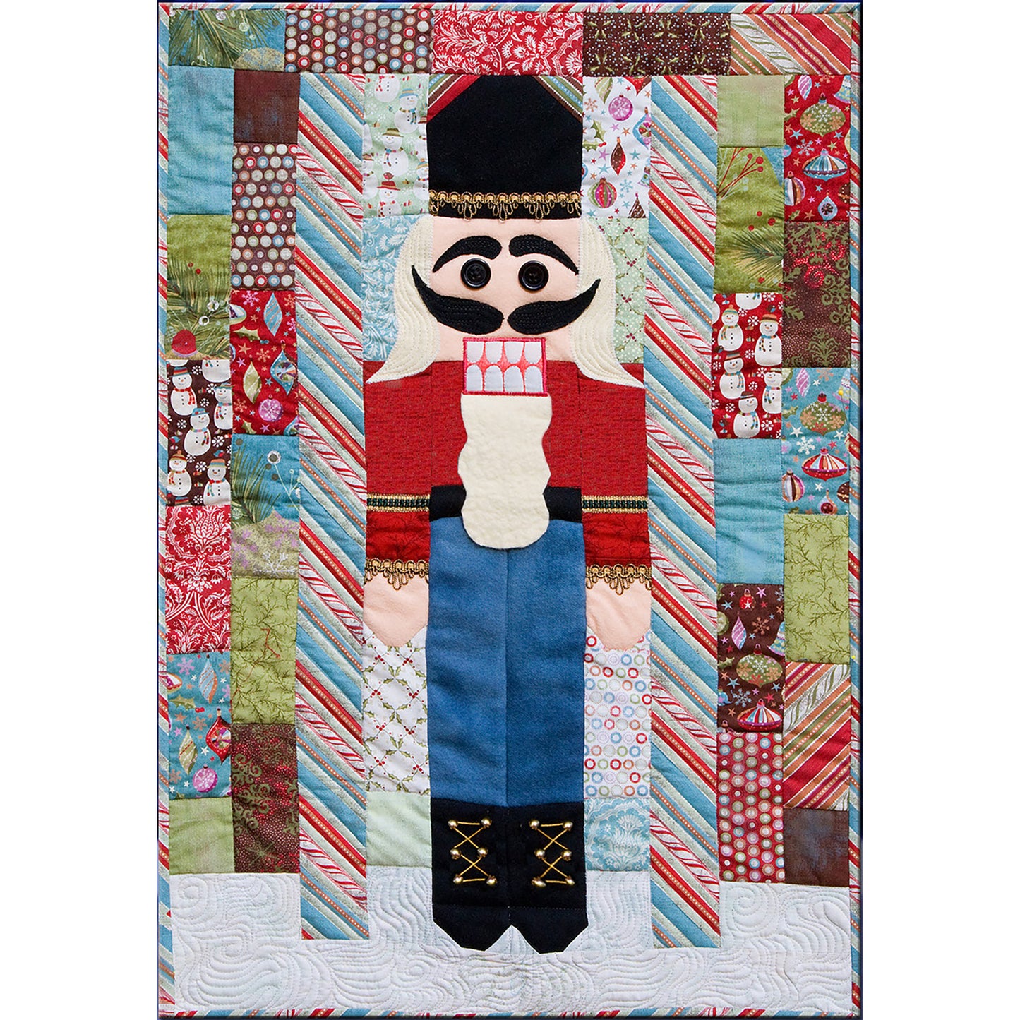 Nutcracker Sweet Quilt Pattern CQA-201 - Paper Pattern