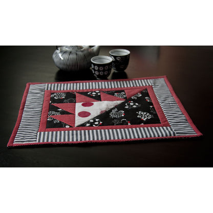 Tea For Two Table Topper and Placemat CQA-400e - Downloadable Pattern