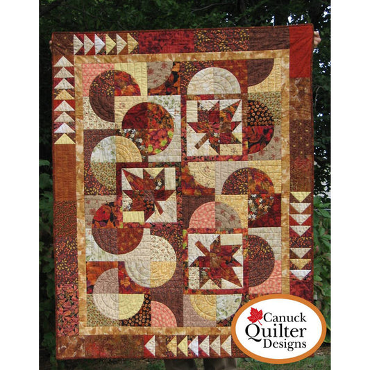 Autumn Moons Quilt CQD-1089e - Downloadable Pattern