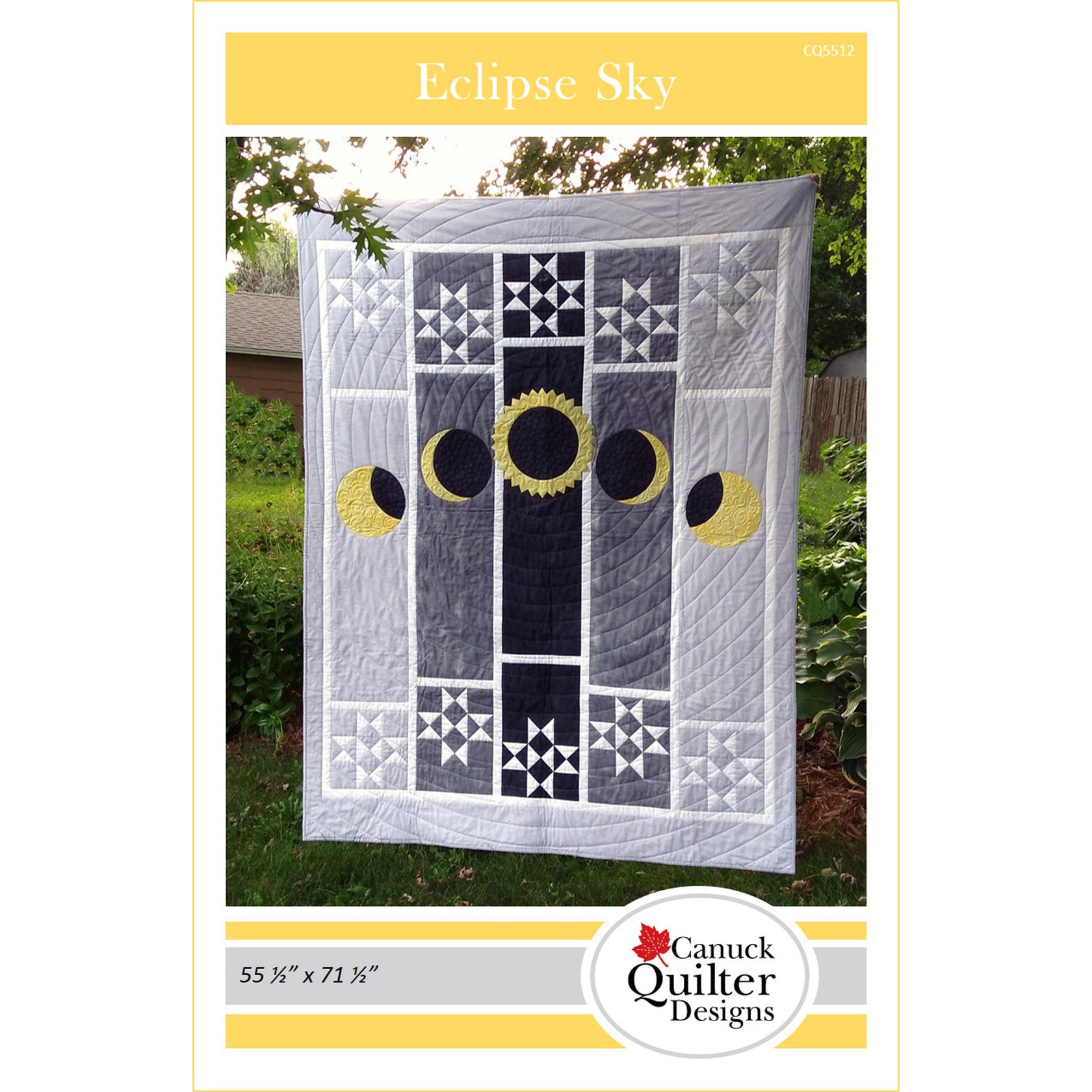 Eclipse Sky Quilt CQD-5512e - Downloadable Pattern – QuiltWoman.com