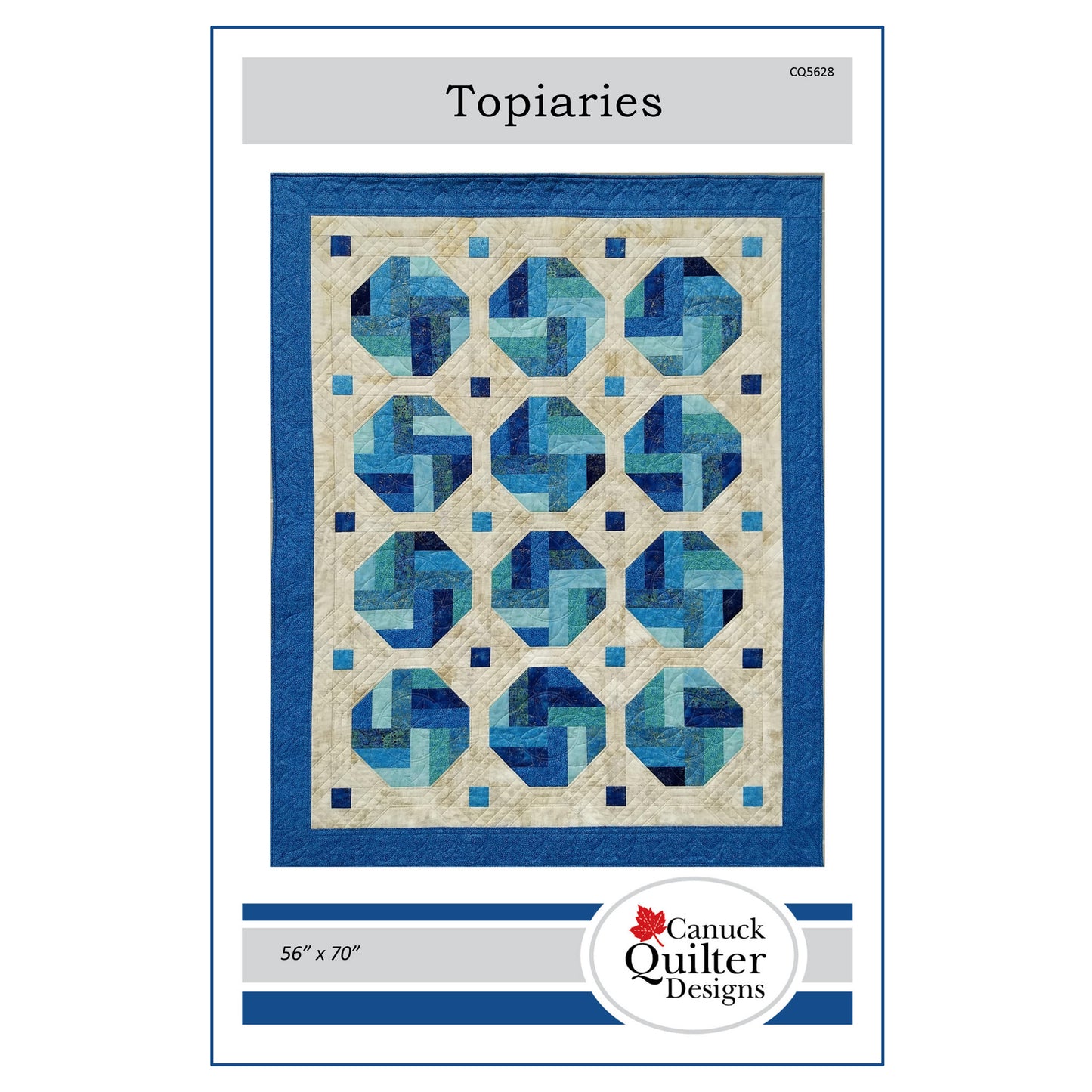 Topiaries Quilt CQD-5628e - Downloadable Pattern