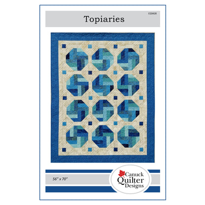 Topiaries Quilt CQD-5628e - Downloadable Pattern