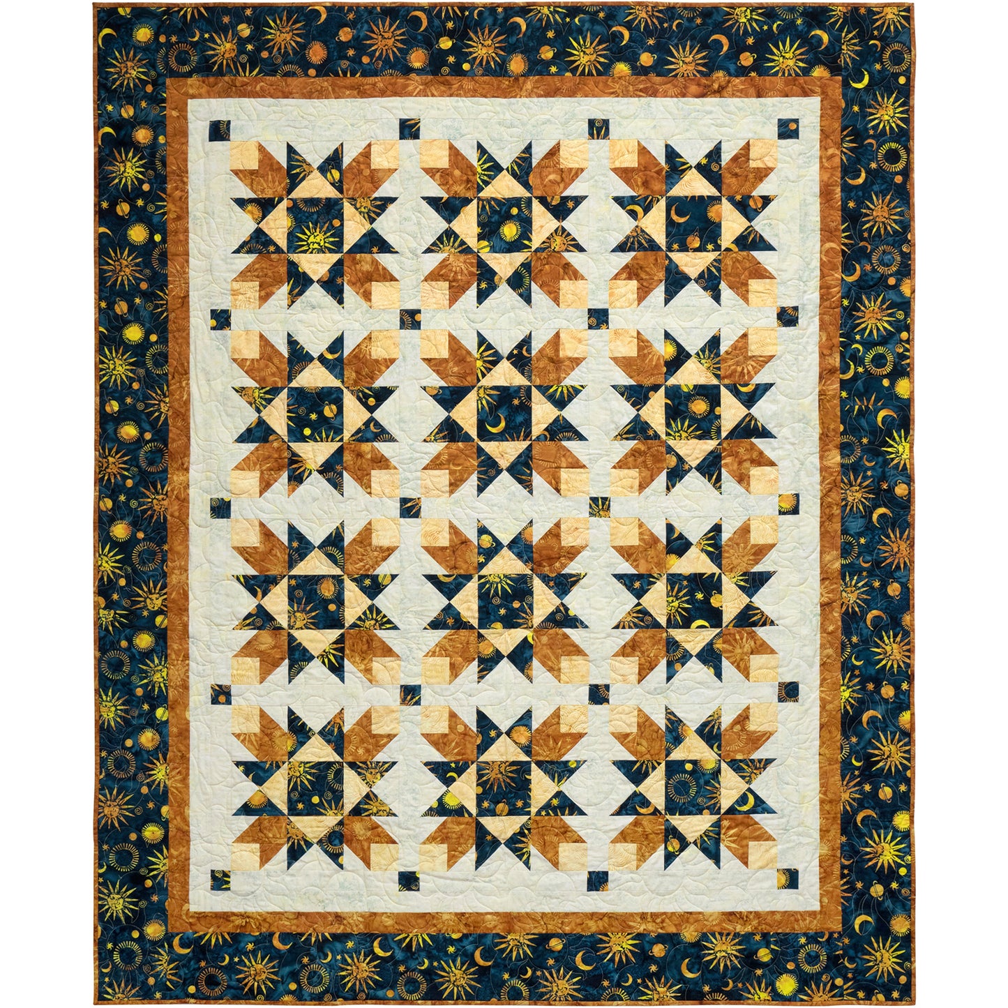 Evening Light Quilt CQD-5697e - Downloadable Pattern