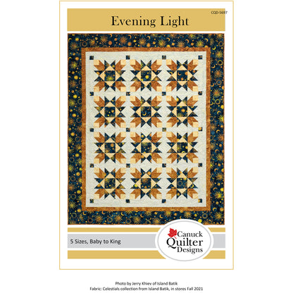 Evening Light Quilt CQD-5697e - Downloadable Pattern