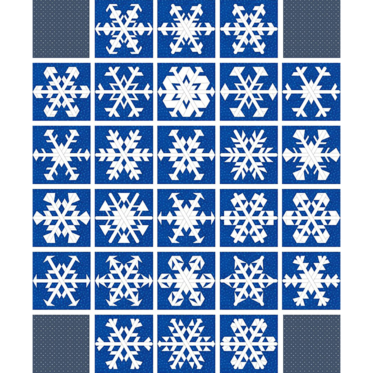 Snowflake Blocks CQD-5703e - Downloadable Pattern