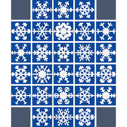 Snowflake Blocks CQD-5703e - Downloadable Pattern
