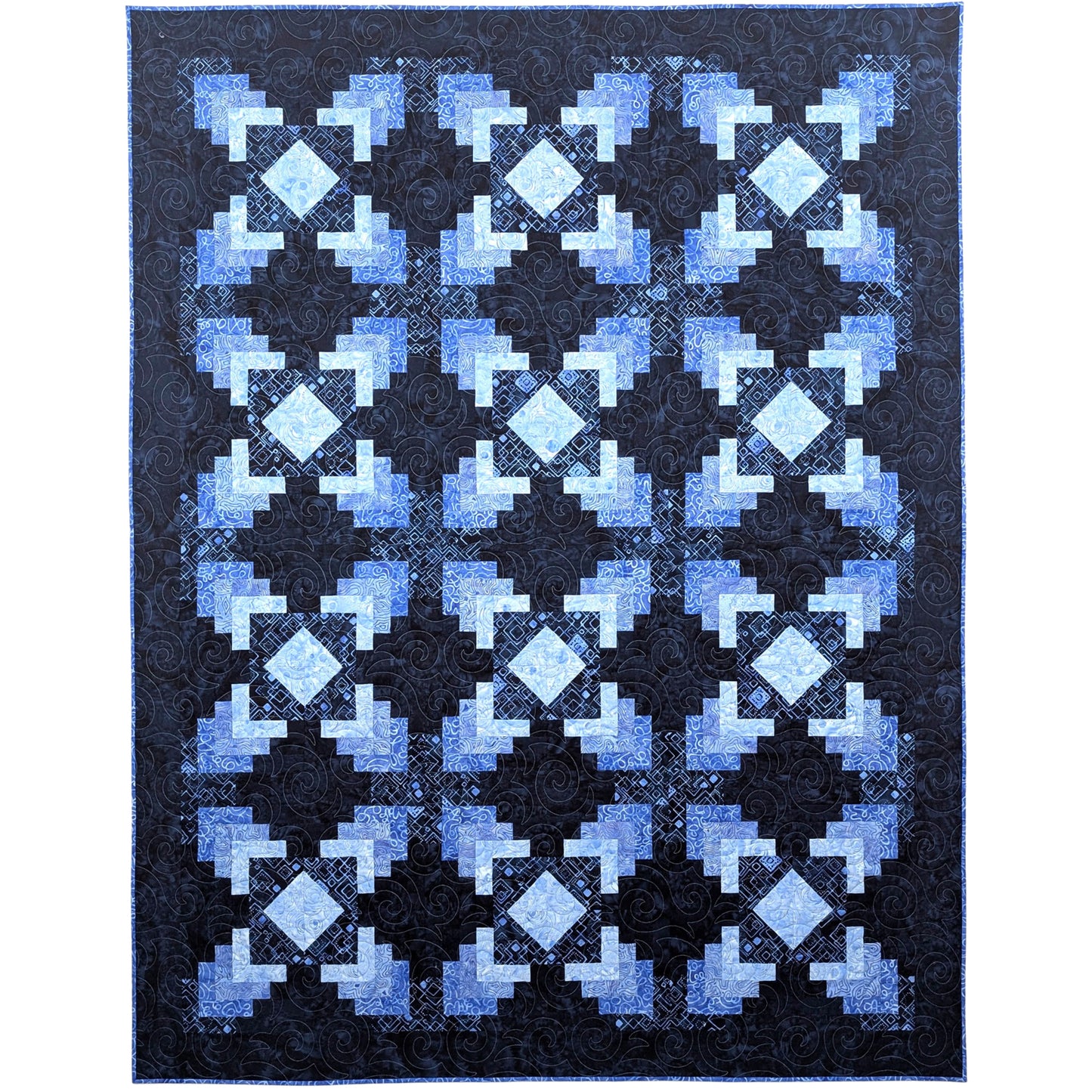 Seismic Springs Quilt CQD-8704e - Downloadable Pattern