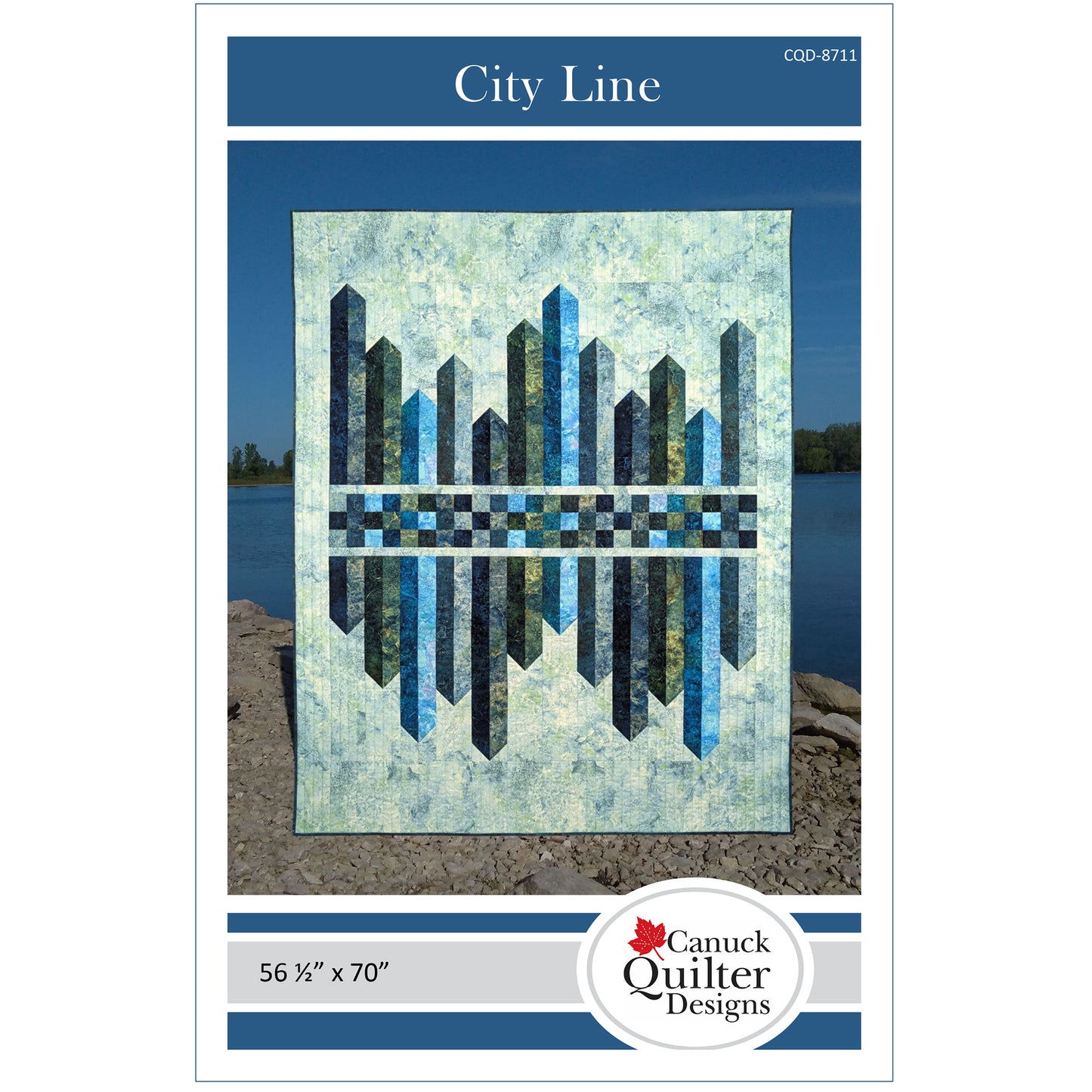 City Line Quilt CQD-8711e - Downloadable Pattern