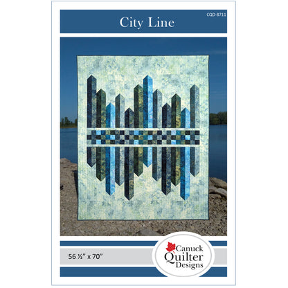 City Line Quilt CQD-8711e - Downloadable Pattern