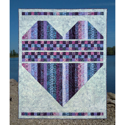 Love Large Quilt CQD-8728e - Downloadable Pattern