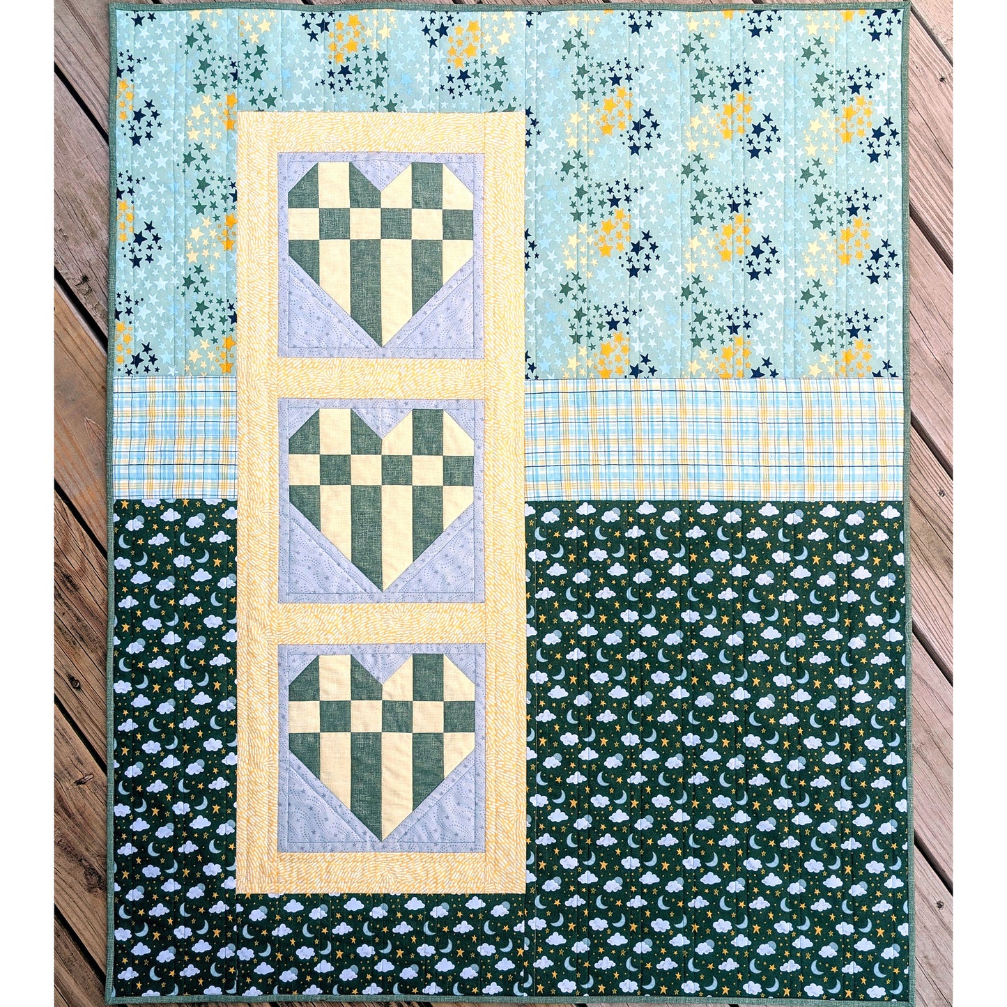 Love and Cuddles Quilt CQD-8735e - Downloadable Pattern