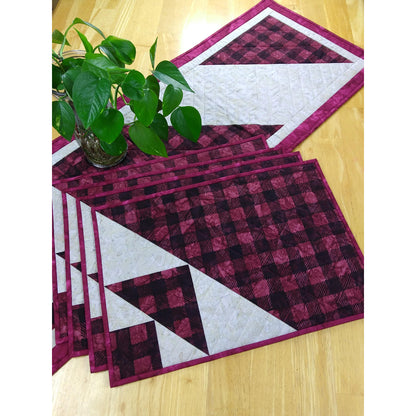 Breadcrumbs Table Runner and Placemats CQD-9061e - Downloadable Pattern