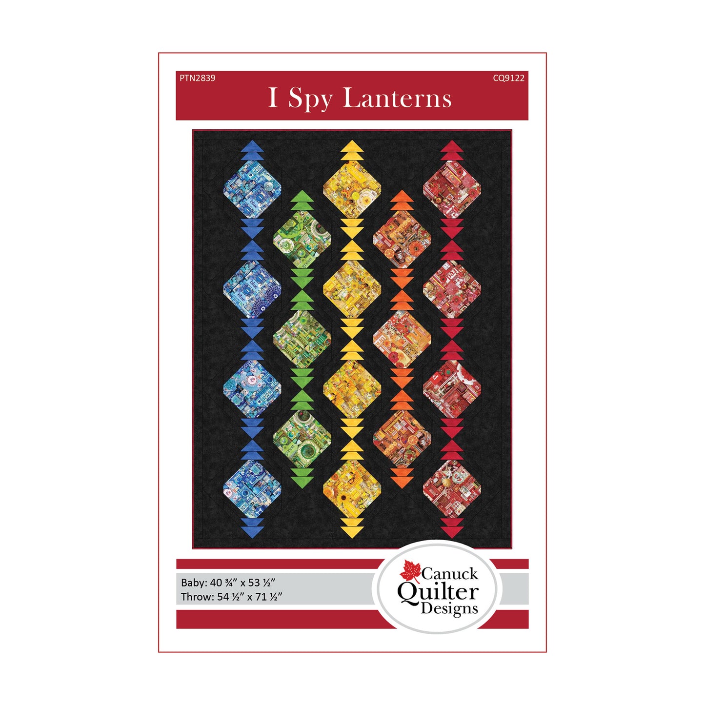 I Spy Lanterns Quilt CQD-9122e - Downloadable Pattern