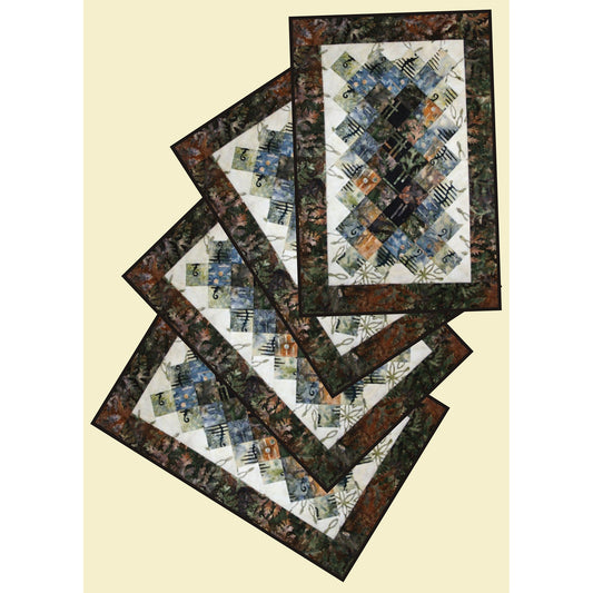 Colourwash Placemats CTD-1002e - Downloadable Pattern