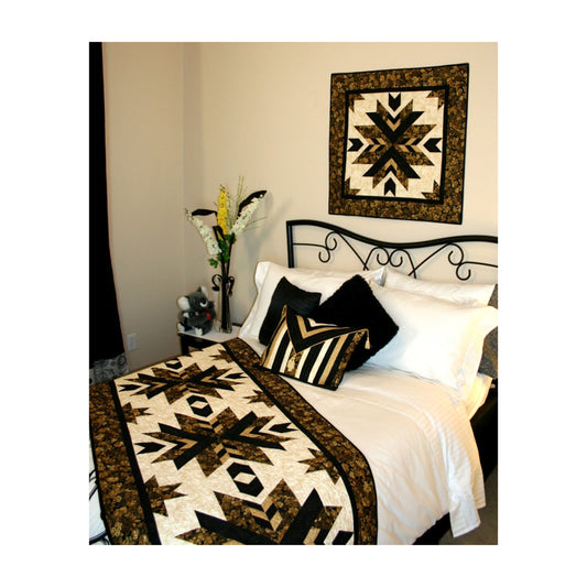 Santa Fe Stars Bed Runner CTD-1005e - Downloadable Pattern