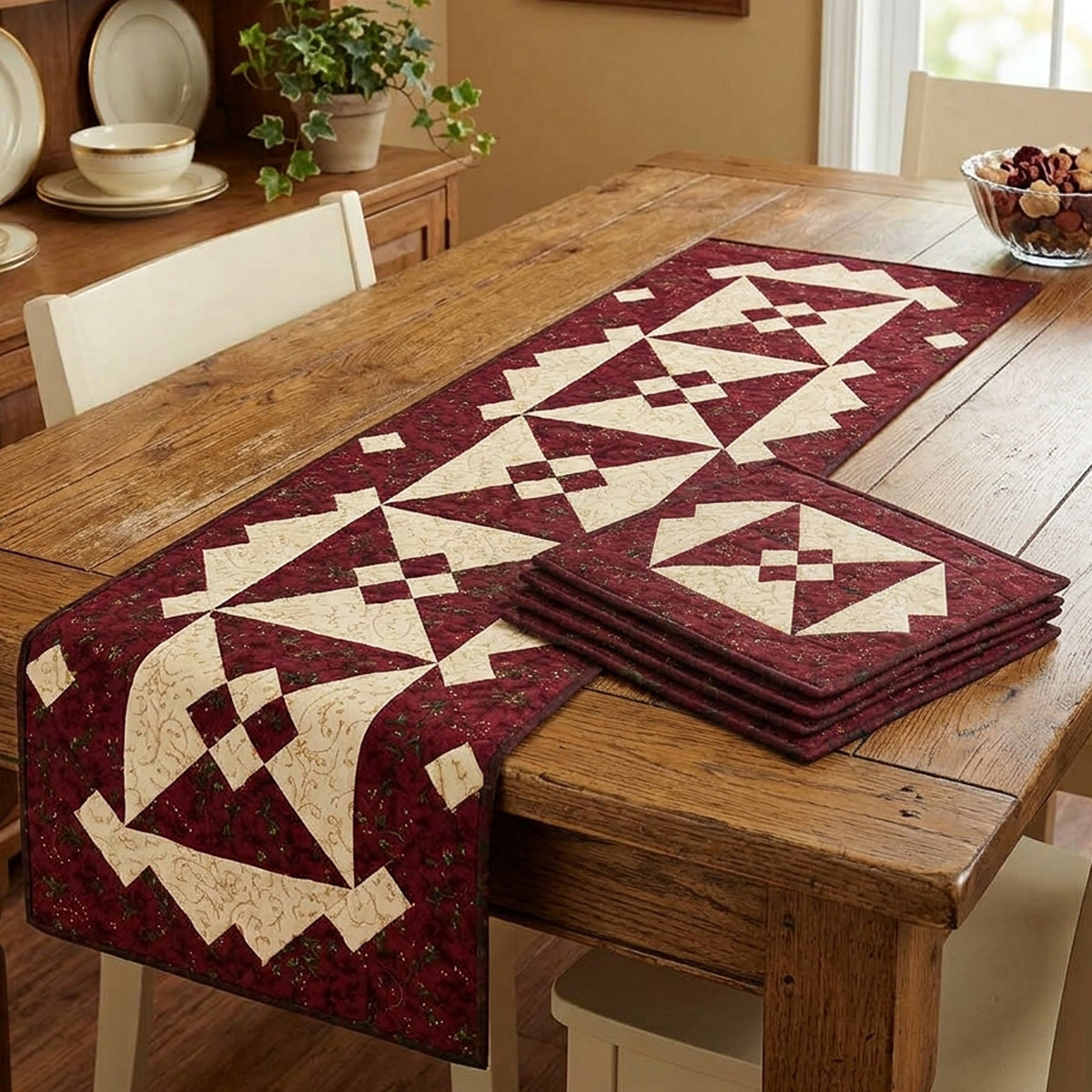 Twin Peaks Placemats and Table Runner Pattern CTD-1007 - Paper Pattern