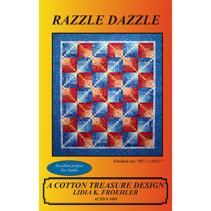 Razzle Dazzle Pattern CTD-1009 - Paper Pattern