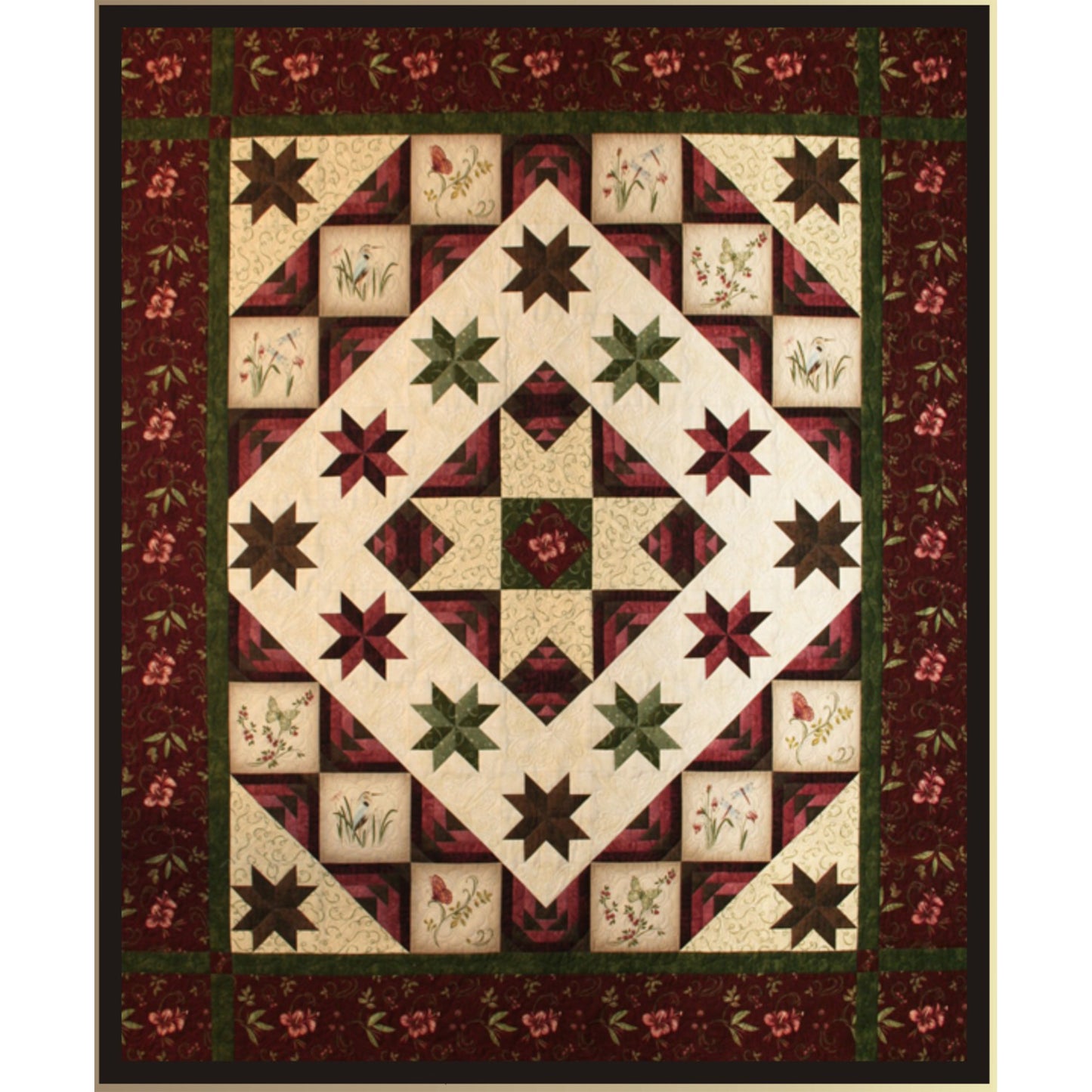 Northern Friends Quilt CTD-9002e - Downloadable Pattern