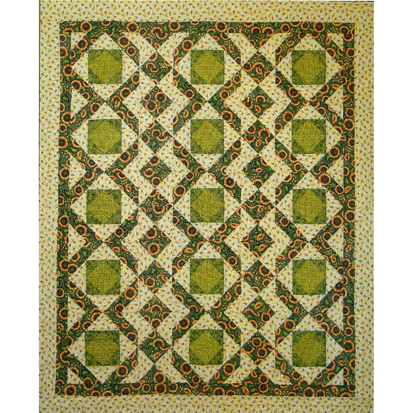 Crisscross Quilt Pattern CTG-027 - Paper Pattern