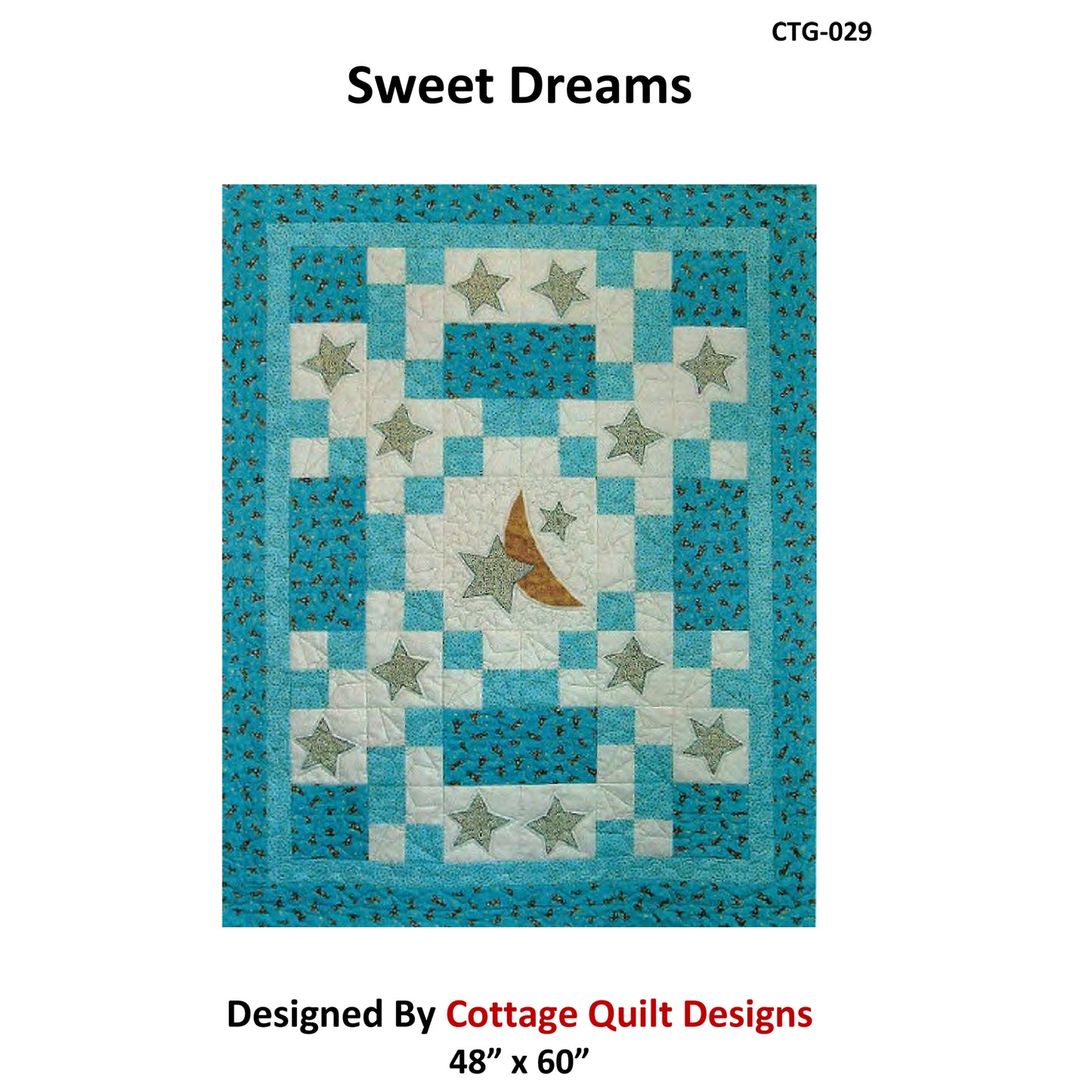 Sweet Dreams Quilt CTG-029e - Downloadable Pattern