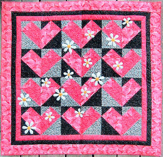 Simply Hearts Quilt CTG-036e - Downloadable Pattern