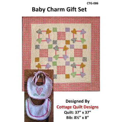 Baby Charm Gift Set Quilt CTG-086e - Downloadable Pattern