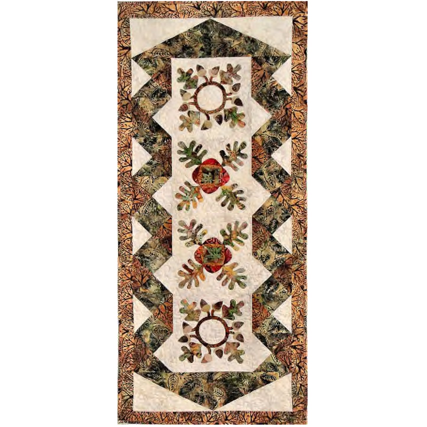 Oak and Acorn Banner CTG-102e - Downloadable Pattern