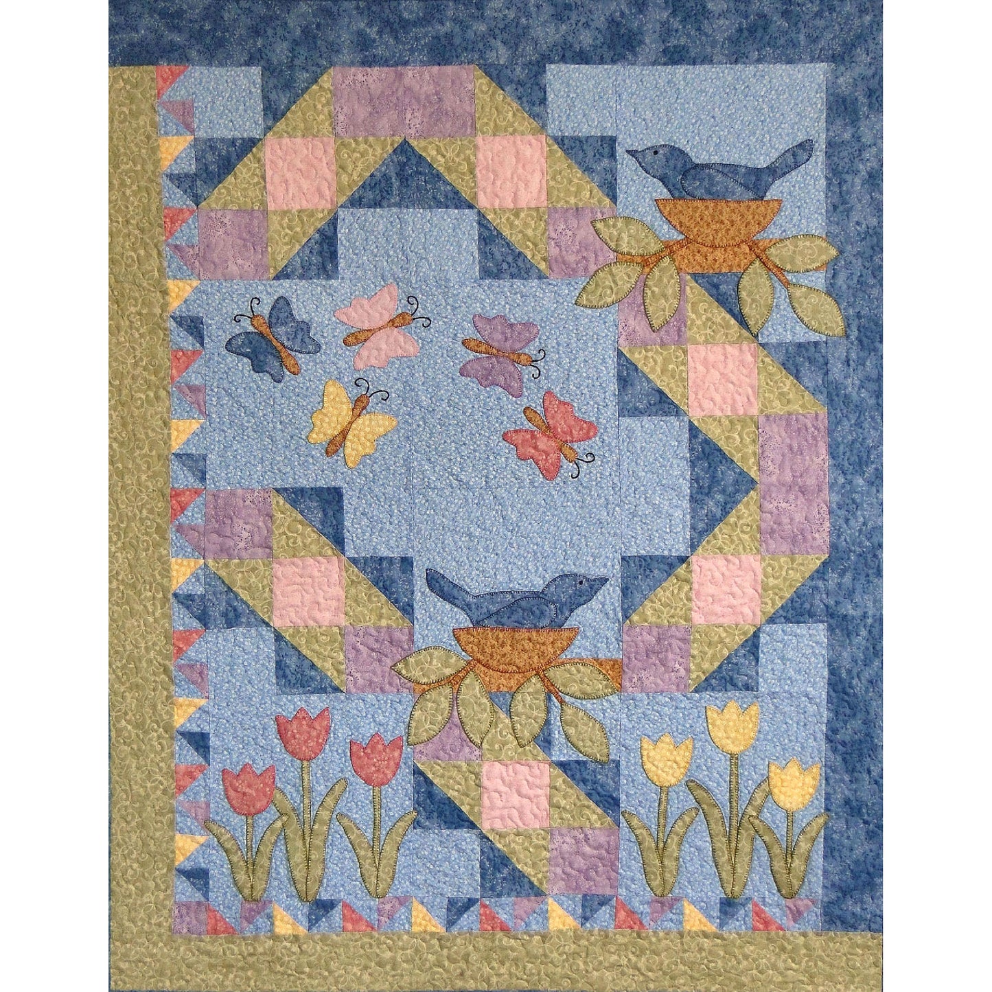 Spring Breezes Quilt Pattern CTG-106w - Wholesale Product