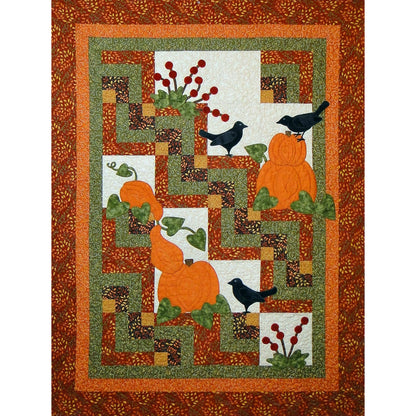 Harvest Cabins Quilt CTG-107e - Downloadable Pattern