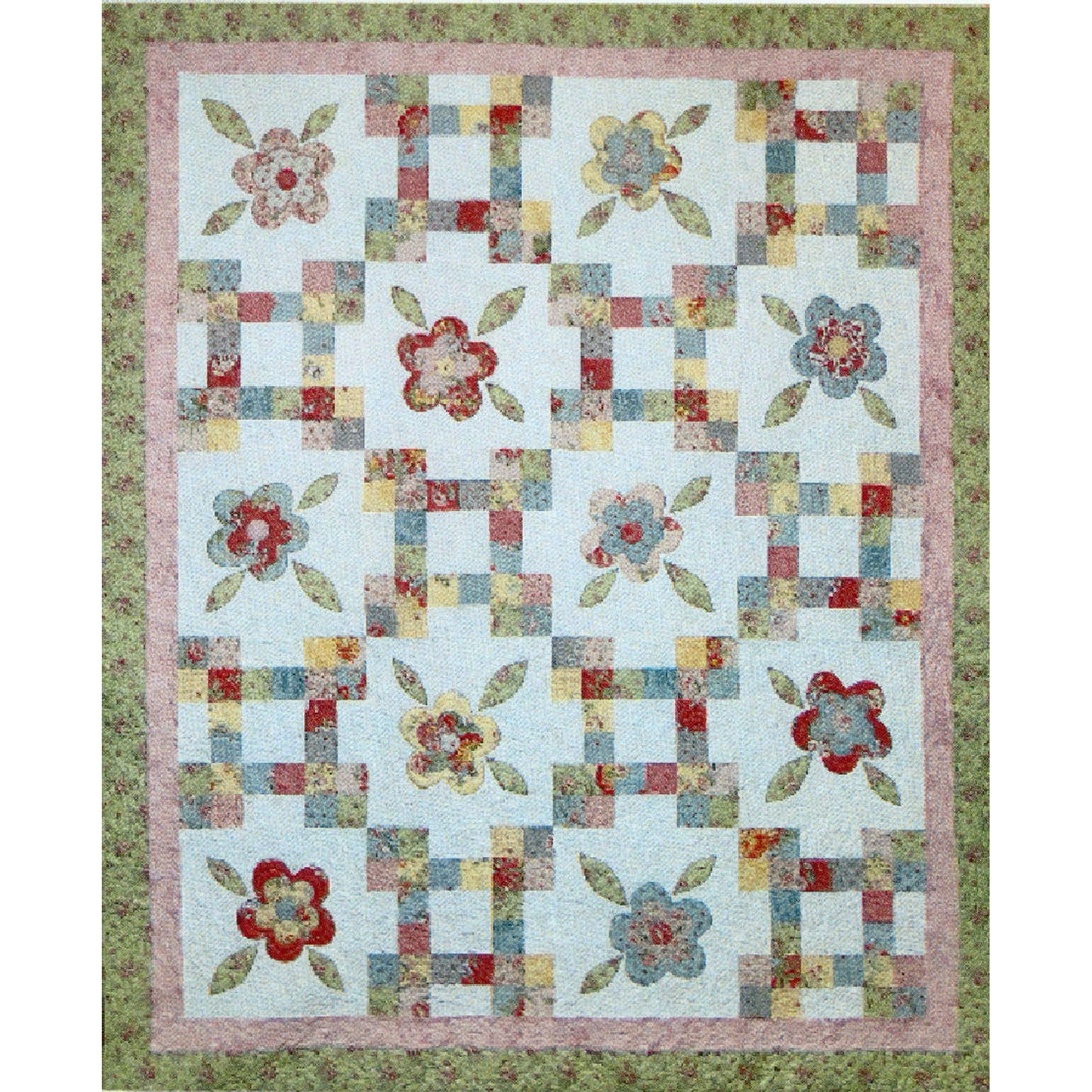 Square Dance Quilt Pattern CTG-110 - Paper Pattern