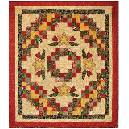 Christmas Stars Quilt Pattern CTG-120 - Paper Pattern