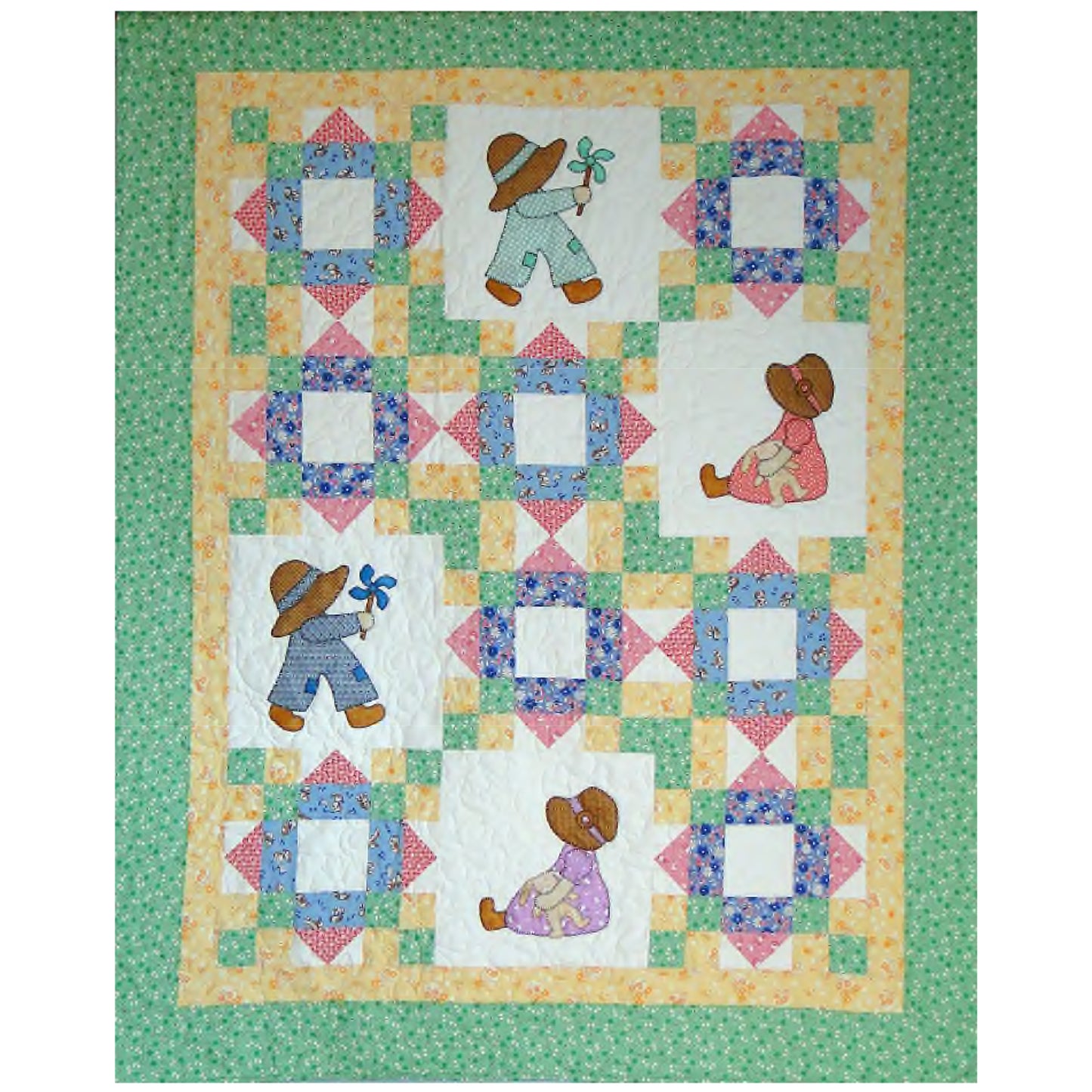 Sue and Sam Quilt Pattern CTG-121 - Paper Pattern