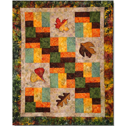 Leaf Medley Quilt CTG-122e - Downloadable Pattern