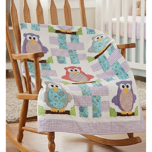 Baby Hoots Quilt CTG-124e - Downloadable Pattern