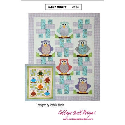 Baby Hoots Quilt Pattern CTG-124 - Paper Pattern