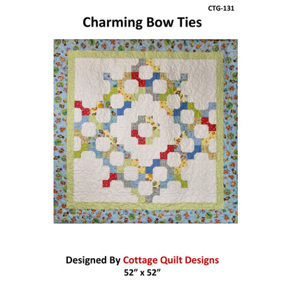 Charming Bow Ties Quilt CTG-131e - Downloadable Pattern