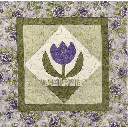 Cottage Blooms Quilt Pattern CTG-132 - Paper Pattern